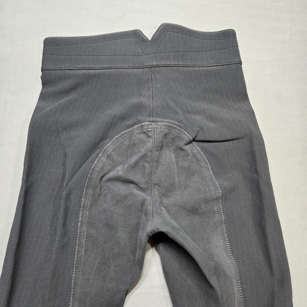 Golden Dress Equestrian Riding Breeches Pants Grey High Waist Small - Picture 3 of 10